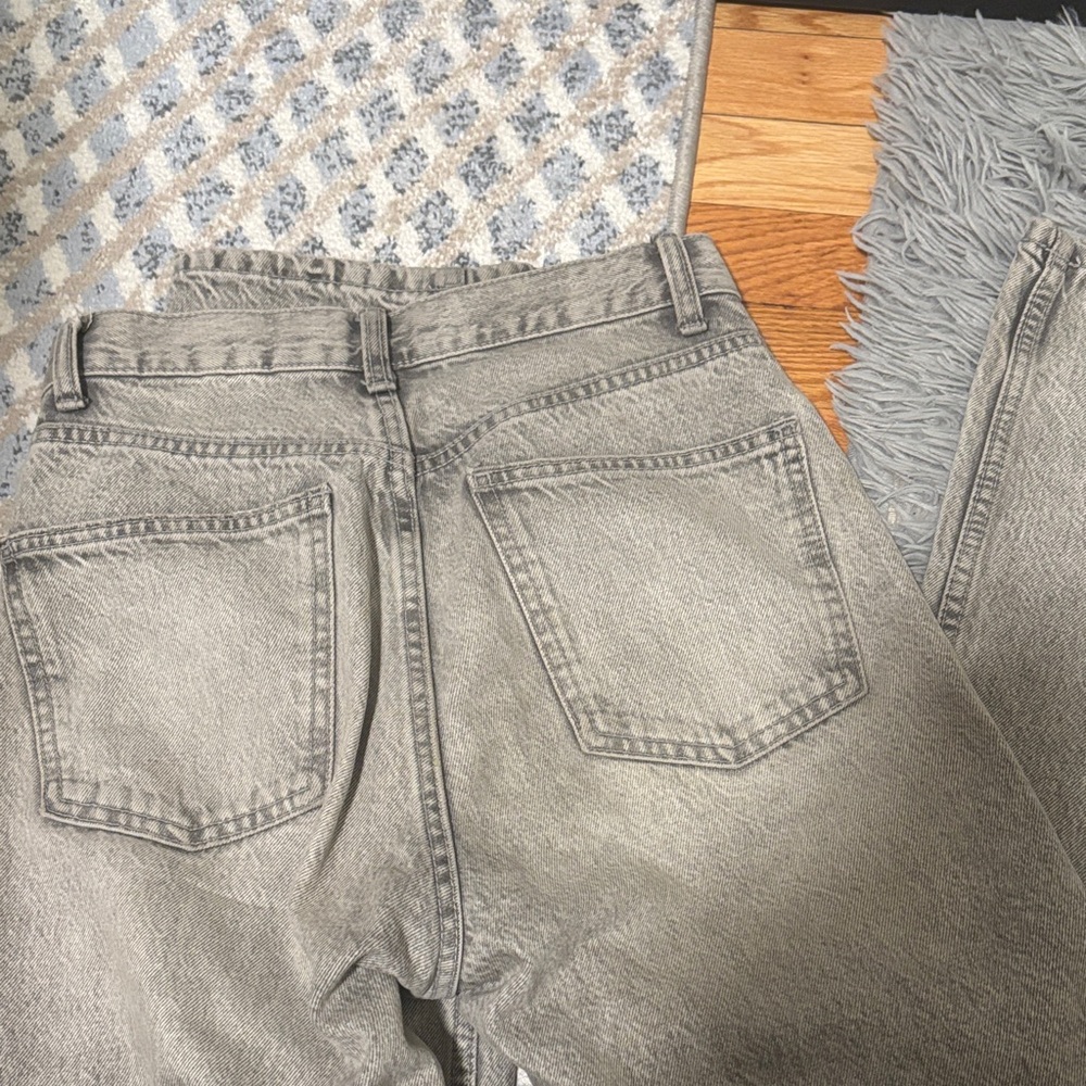 Zara Gray Denim Jeans - Picture 4 of 4